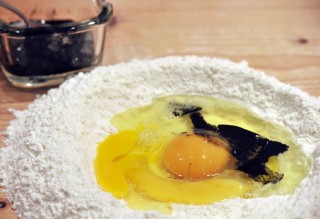 Tagliatelle del giorno dei morti ai porcini scampi e seppie 3.jpg