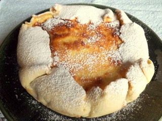 torta mele ricotta uvetta 1.JPG